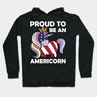 Proud To Be An Americorn Hoodie